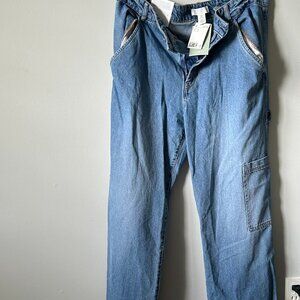 Brand New- High Waist Full Length H&M Jeans - Size 12